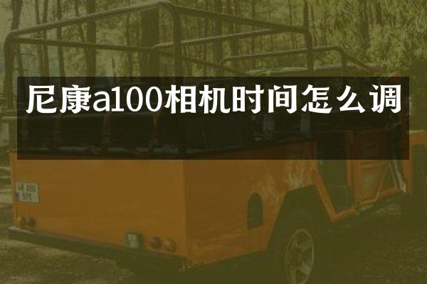 尼康a100相机时间怎么调整