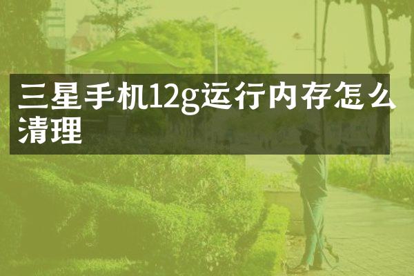 三星手机12g运行内存怎么清理