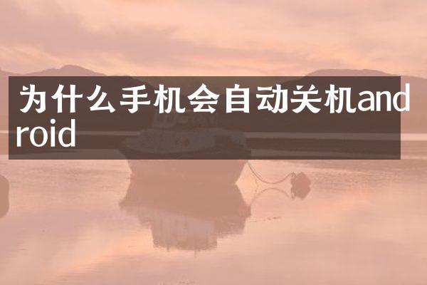 为什么手机会自动关机android