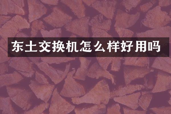 东土交换机怎么样好用吗