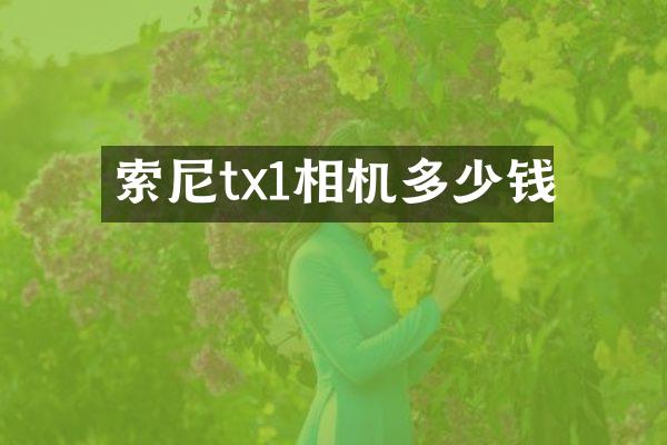 索尼tx1相机多少钱