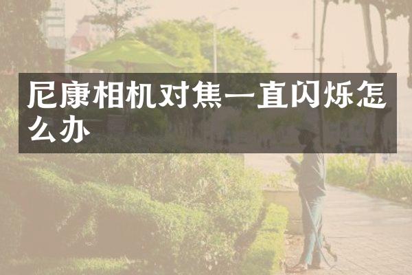 尼康相机对焦一直闪烁怎么办