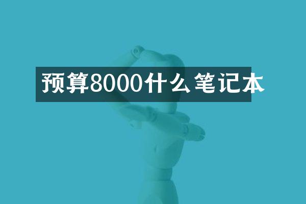 预算8000什么笔记本