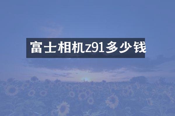 富士相机z91多少钱