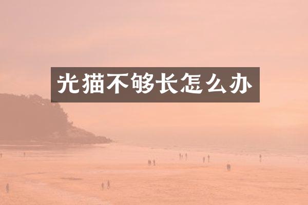光猫不够长怎么办