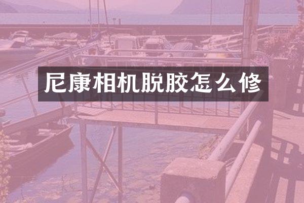尼康相机脱胶怎么修