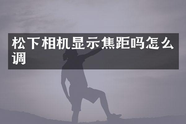 松下相机显示焦距吗怎么调