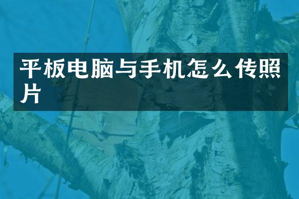 平板电脑与手机怎么传照片