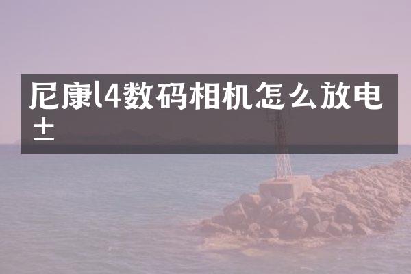 尼康l4数码相机怎么放电池