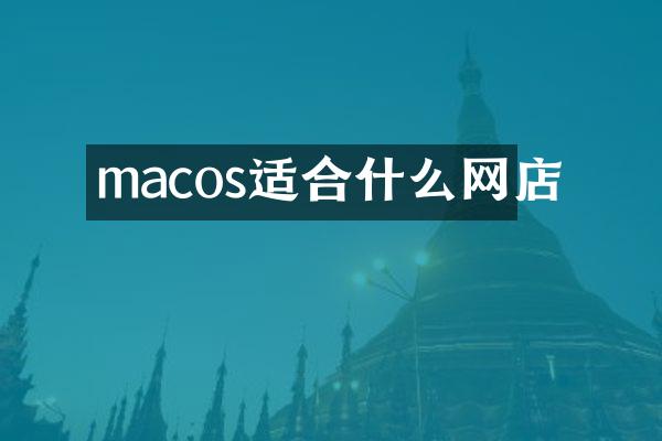 macos适合什么网店