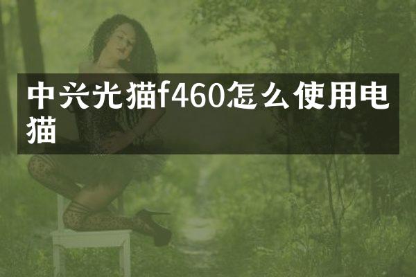 中兴光猫f460怎么使用电力猫