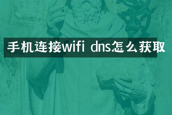 手机连接wifi dns怎么获取