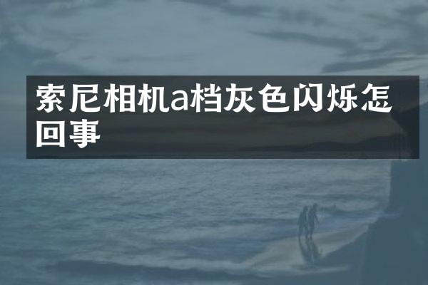 索尼相机a档灰色闪烁怎么回事