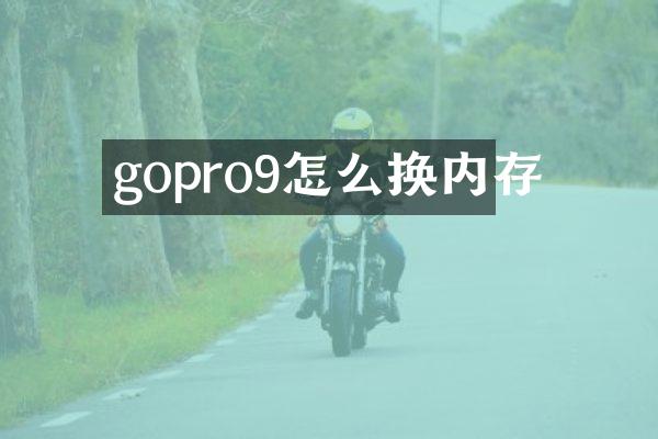 gopro9怎么换内存