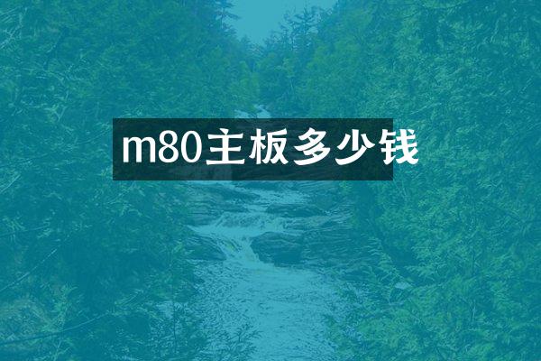 m80主板多少钱