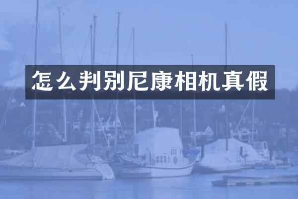 怎么判别尼康相机真假