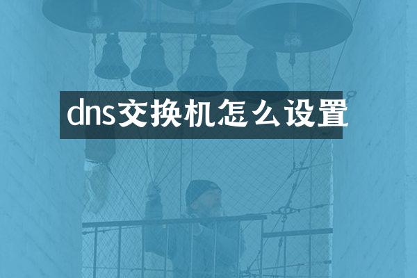 dns交换机怎么设置