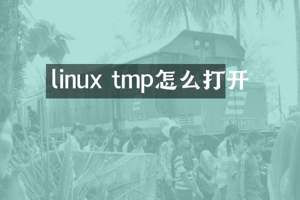 linux tmp怎么打开