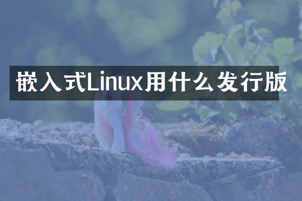 嵌入式Linux用什么发行版
