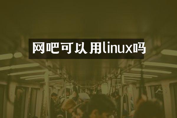 网吧可以用linux吗