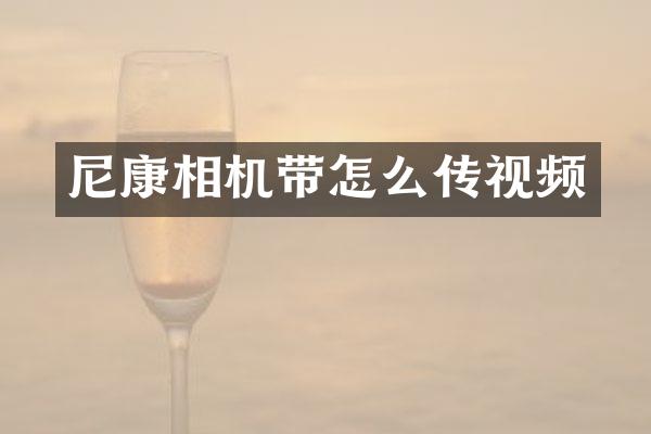 尼康相机带怎么传视频
