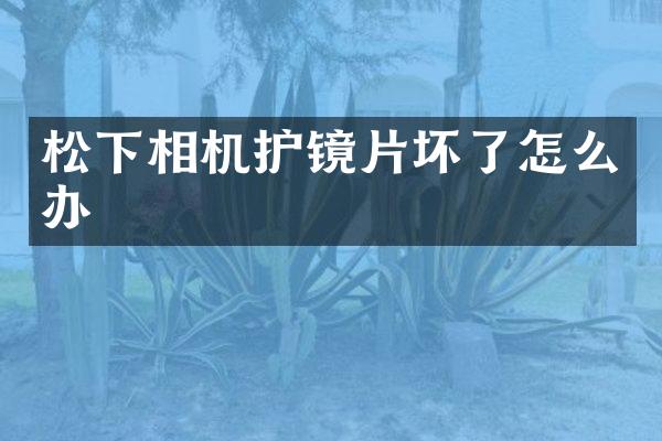 松下相机护镜片坏了怎么办