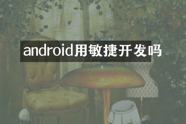 android用敏捷开发吗