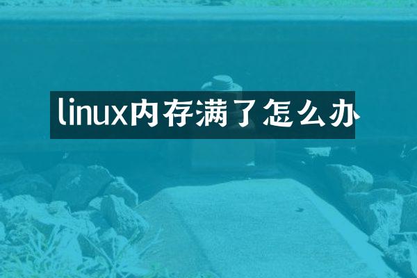 linux内存满了怎么办