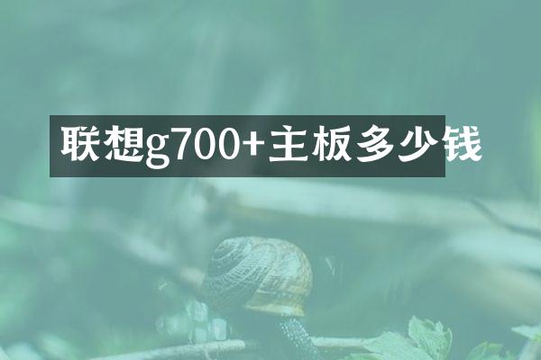 联想g700+主板多少钱