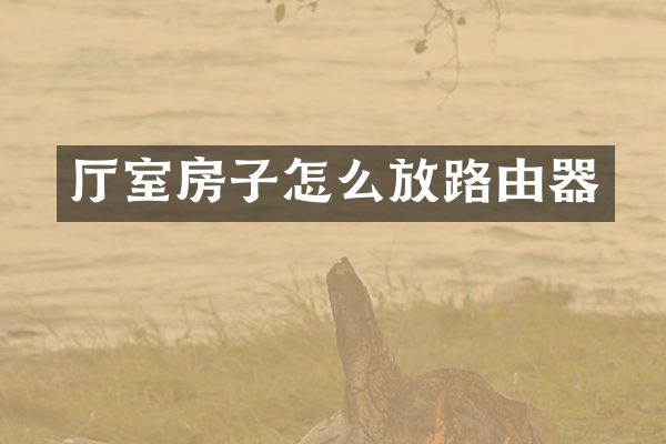 厅室房子怎么放路由器