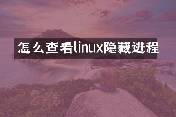怎么查看linux隐藏进程