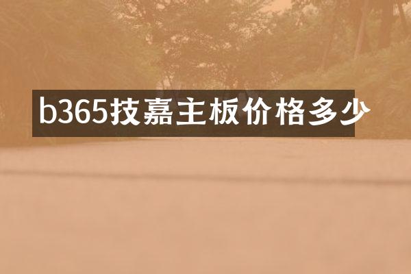 b365技嘉主板价格多少