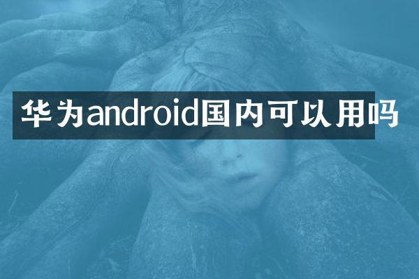 华为android国内可以用吗