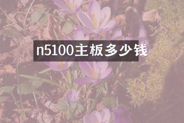n5100主板多少钱