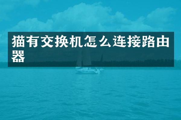 猫有交换机怎么连接路由器