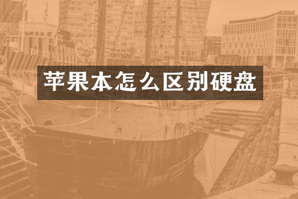 苹果本怎么区别硬盘
