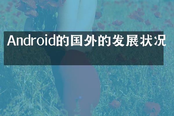 Android的国外的发展状况吗