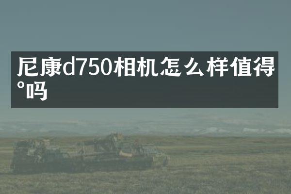 尼康d750相机怎么样值得买吗