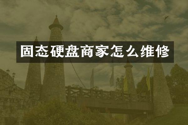 固态硬盘商家怎么维修