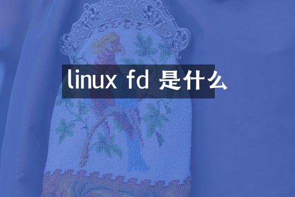 linux fd 是什么
