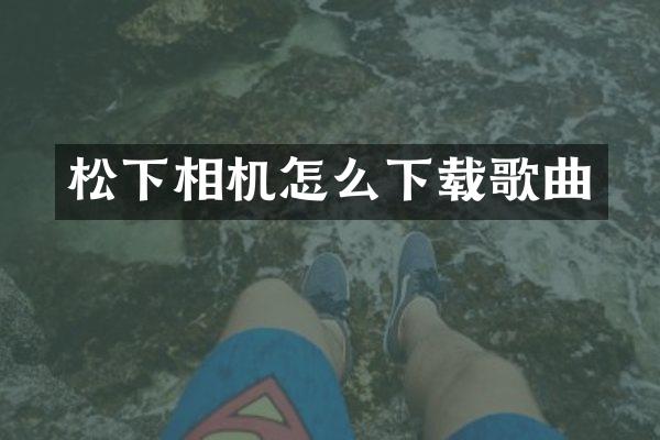 相机怎么下载歌曲