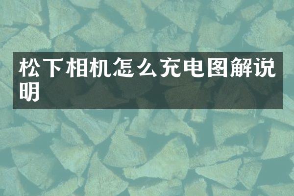 相机怎么充电图解说明