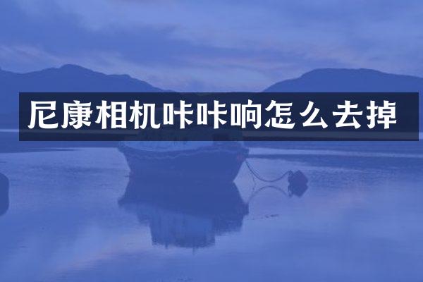 尼康相机咔咔响怎么去掉
