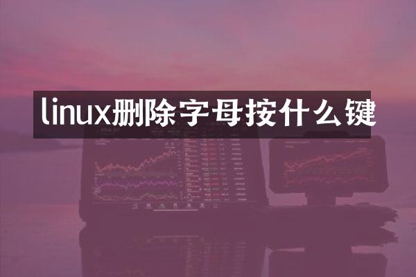 linux删除字母按什么键
