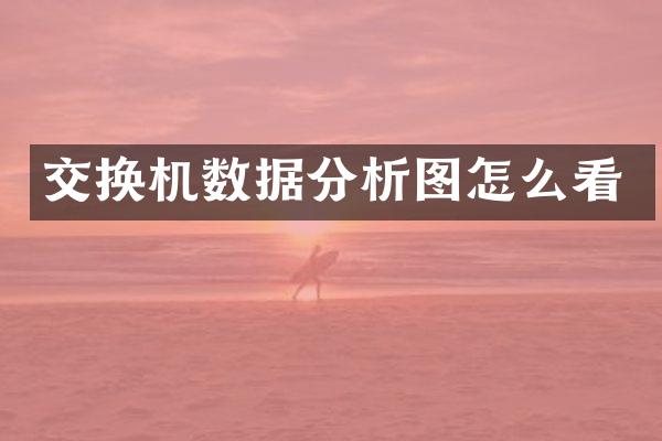 交换机数据分析图怎么看