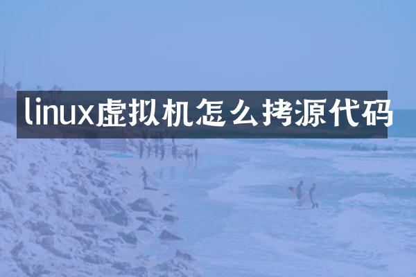 linux虚拟机怎么拷源代码