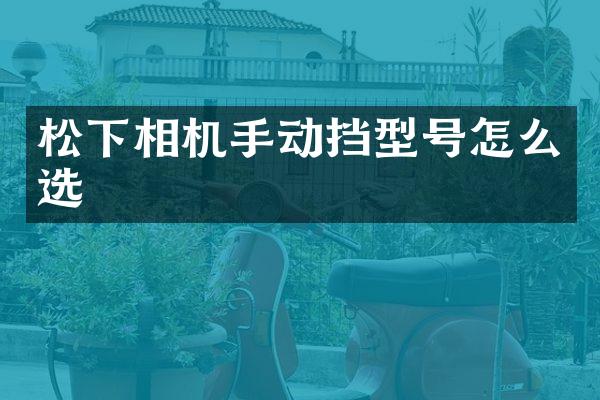 相机手动挡型号怎么选