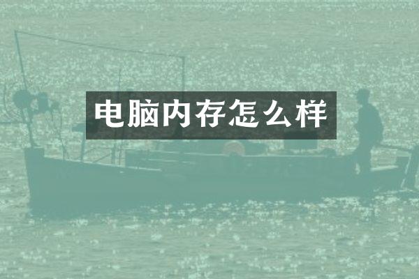 电脑内存怎么样
