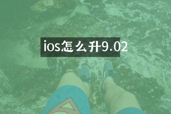 ios怎么升9.02