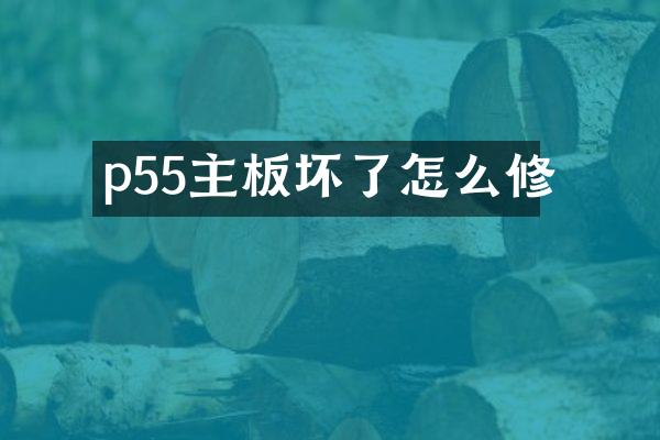 p55主板坏了怎么修